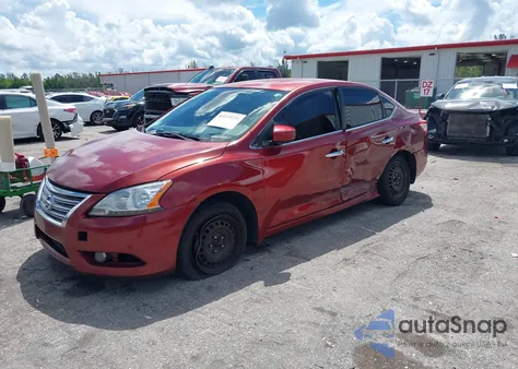 2015 Nissan Sentra Sv z USA, uszkodzony, nr VIN 3N1AB7AP8FY354501